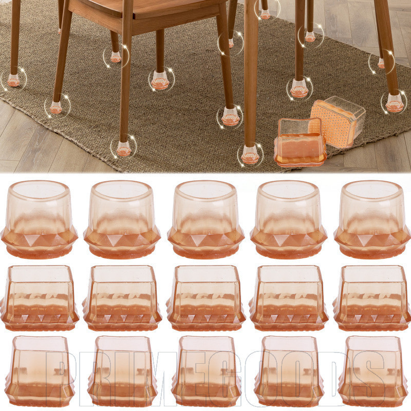 กรณีฟุตโซฟาฝาครอบป้องกันขาโต๊ะเก้าอี้ฟุตยามแขนเฟอร์นิเจอร์ขาป้องกันลื่นป้องกันรอยขีดข่วนใบ้ทนต่อการสึกหรอ