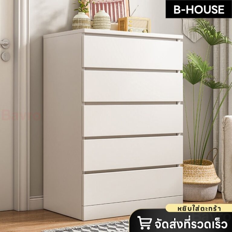 ตู้ไม้เตี้ยไม้เนื้อแข็ง ตู้ 45 ลิ้นชัก ตู้ ตู้เก็บของ ตู้ตกแต่งบ้าน ดีไซน์หรูหรา สไตล์เรียบง่าย