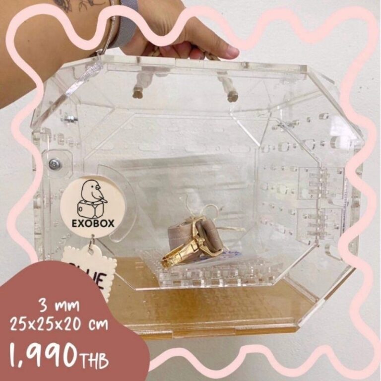 กรงนกพกพา ขนาด 25X20 cm