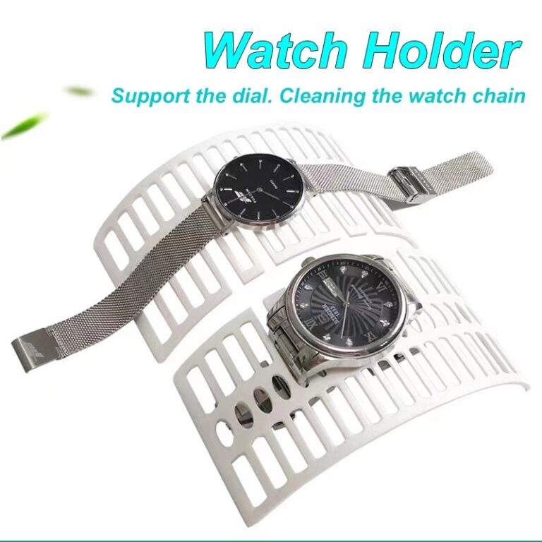 ชั้นเก็บของ ขายึดนาฬิกาทาความสะอาด อุปกรณ์เสริมเครื่องทาความสะอาดอัลตราโซนิก ขายึดทาความสะอาดเปลือกนิ่มพลาสติก ขายึดทาคว