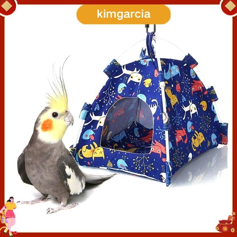 kimgarcia Bird Cages เต็นท์นกแก้วในครัวเรือนสัตว์เลี้ยงหนูแฮมสเตอร์กระรอกแขวนผ้าใบเต็นท์แขวนเปลญวนสัตว์เลี้ยงนกอุปกรณ์
