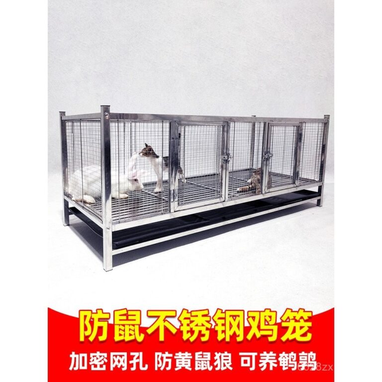 กรงสัตว์เลี้ยง กรงแมวกรงกระต่ายกรงนกพิราบครัวเรือนเข้ารหัสสัตว์เลี้ยงสแตนเลสกรงไก่กรงเพาะพันธุ์ไก่ครัวเรือน โอทิส