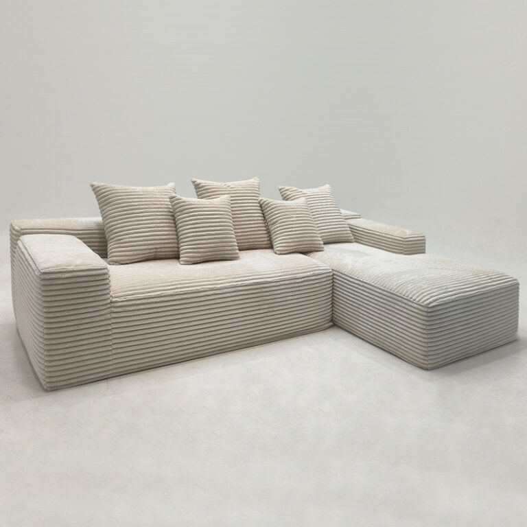 เต้าหู้บล็อกสูญญากาศบีบอัดโซฟาขี้เกียจโมดูลรวมกันห้องนั่งเล่นพาร์ทเมนท์ขนาดเล็กที่ทันสมัยที่เรียบง่ายข้ามพรมแดนโซฟาผ้า