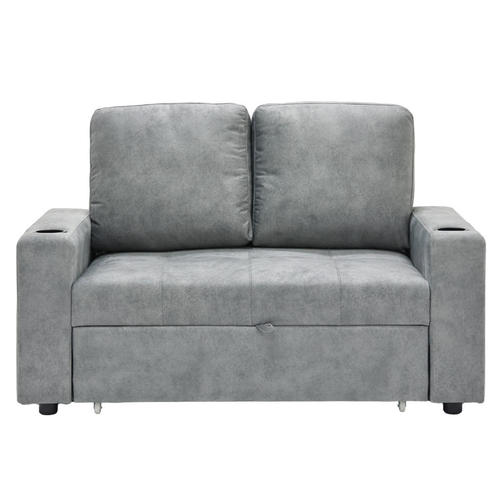 SB Design Square โซฟาเบด รุ่น Rainbow PET สีเทา 146x101x96 ซม แบรนด์ KONCEPT FURNITURE