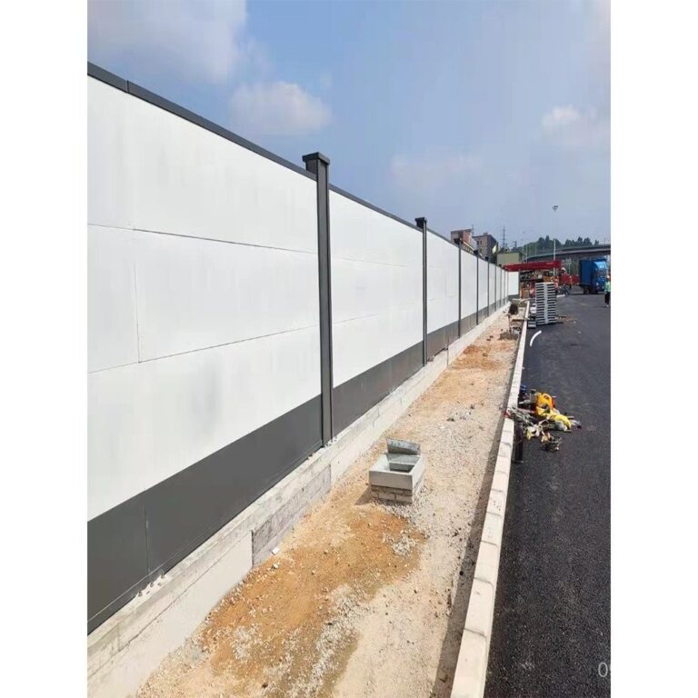 ผู้ผลิตผนังรั้วโครงสร้างเหล็กสำเร็จรูปประเภท A ของเซินเจิ้น เจิ้ง สำหรับการรื้อถอนรถไฟใต้ดินและไซต์ก่อสร้างที่อยู่อาศัย