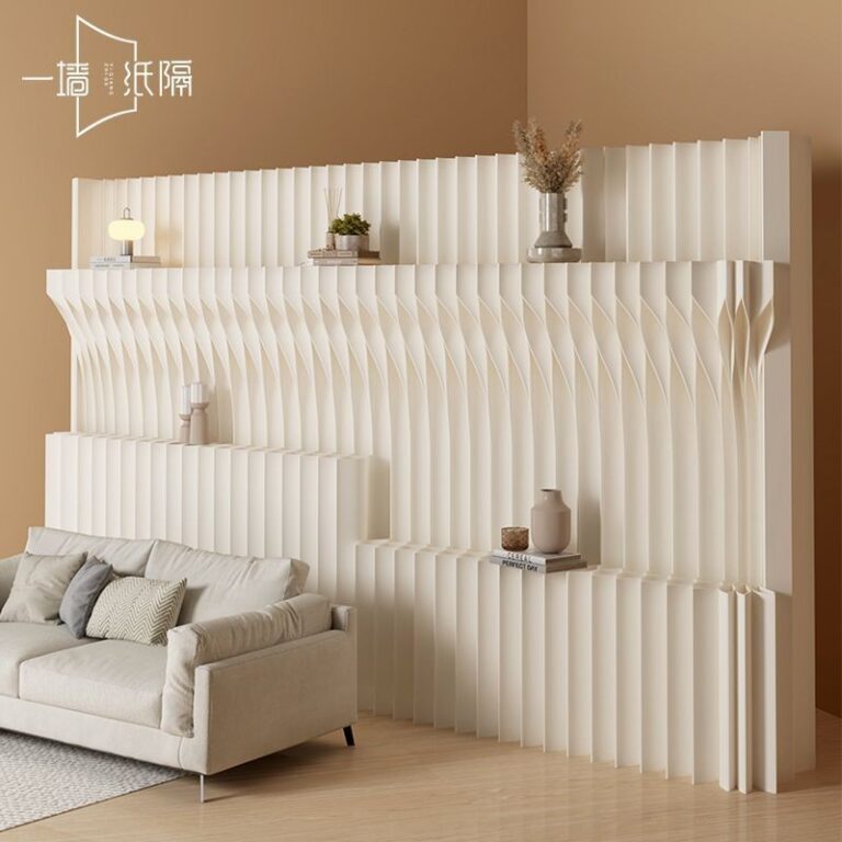 หน้าจอพาร์ทิชันสานักงานห้องนั่งเล่นที่ถอดออกได้การจัดเก็บนิทรรศการตารางกระดาษผนังพับที่เรียบง่ายห้องพาร์ทิชันเครื่องมือที่มีประโยชน์