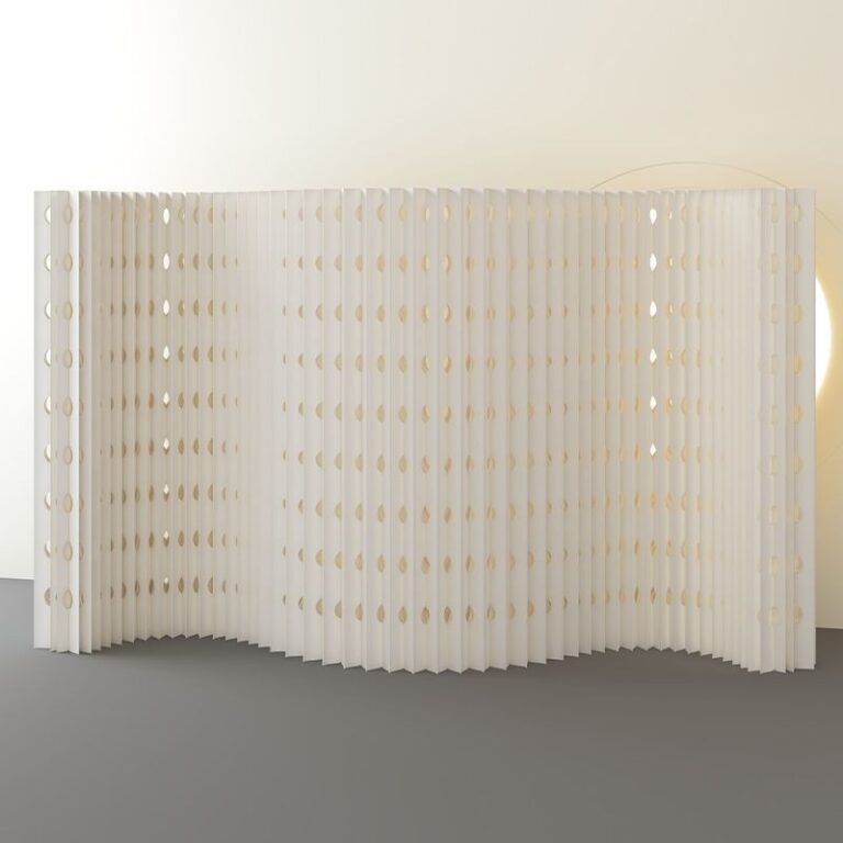 หน้าจอกระดาษแสงหรูหราพาร์ทิชันผนังร้านเสริมสวยใช้บล็อกผนังพื้นหลังคณะกรรมการการสร้างแบบจาลองสถานที่ของตัวเองผนังในร่มไม่เจา