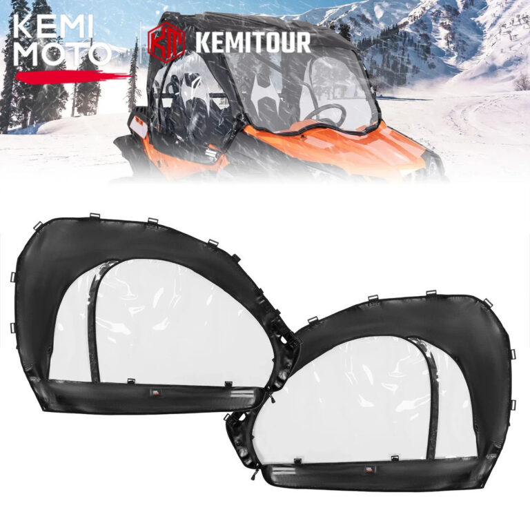 นุ่มประตูด้านบน Cab Doorstop Enclosure Utv สาหรับ Cfmoto Zforce 800 Extrail 500 1000 20142025 กันน้าที่ถอดออกได้หน้าต่าง