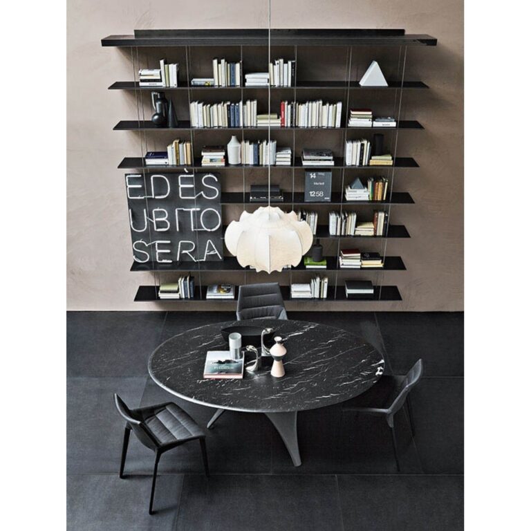 Haitao Daigou อิตาเลี่ยนผลิตภัณฑ์ของแท้ Molteni C ARC หินอ่อนโต๊ะรับประทานอาหาร Modern Simple Parallel Import