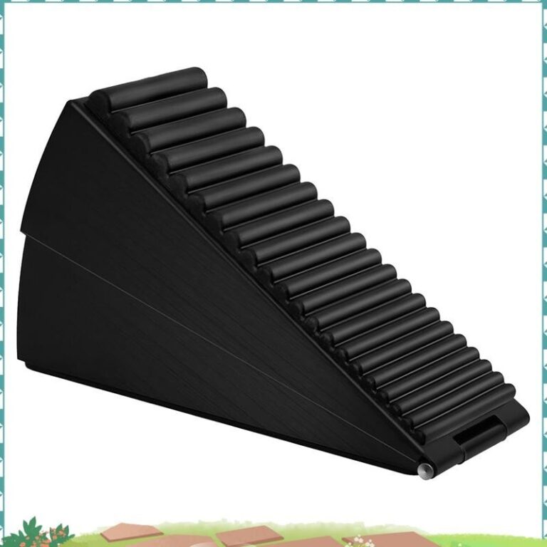 ซุปเปอร์กันชนประตู ลิ่มประตูสาหรับงานหนัก กันชนประตูสูงสาหรับด้านล่างของประตู 3 นิ้วสูงประตูหยุดที่แข็งแกร่งที่สุด