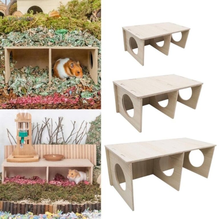 Lucky บ้านรังไม้ธรรมชาติ ปลอดสารพิษ ทนทาน สาหรับหนูแฮมสเตอร์