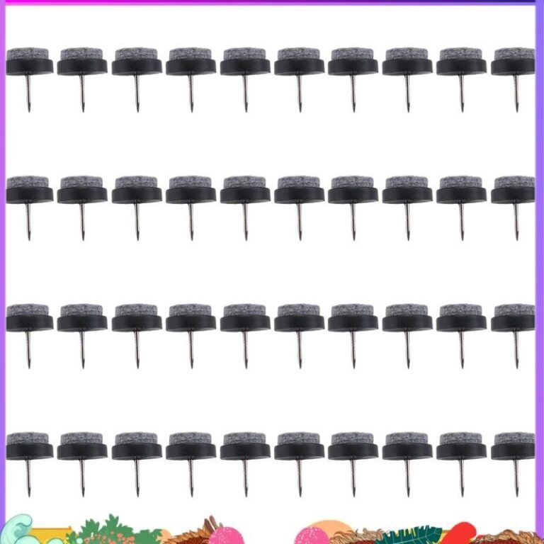 Super 40 ชิ้นเฟอร์นิเจอร์ฟุต Felt Floor Protector Pad Nail Stud 20 มิลลิเมตร Dia