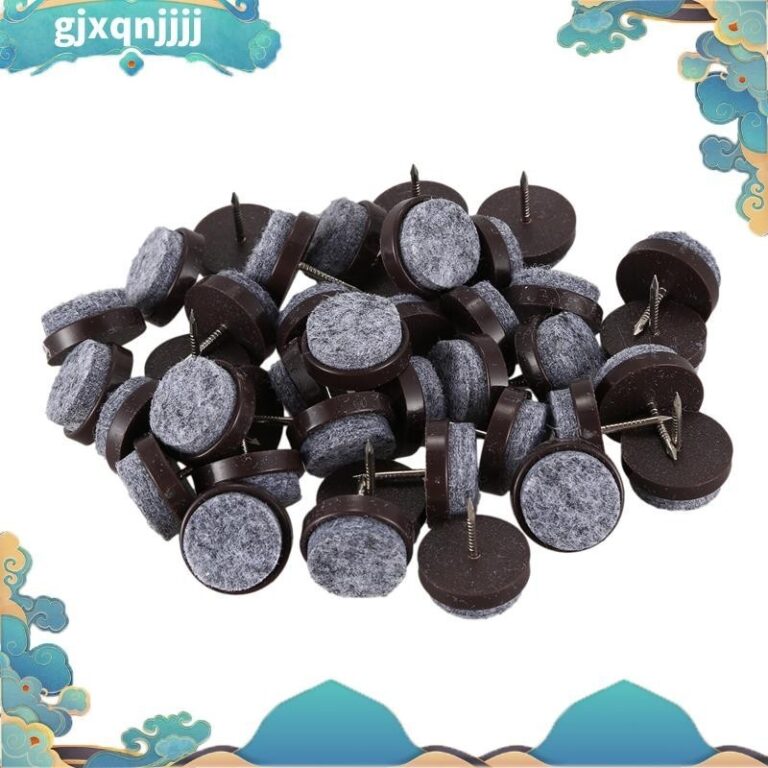 แผ่นสักหลาดป้องกันพื้นเฟอร์นิเจอร์ เส้นผ่าศูนย์กลาง 20 มม 40 ชิ้น