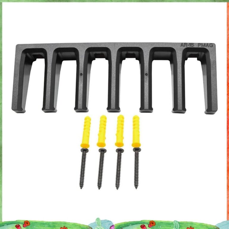 PLG Wall Mount Kit 6Slot Wall Mount Standard Storage Rack ชั้นวางจอแสดงผลสาหรับบ้าน ปลอดภัย ตู้