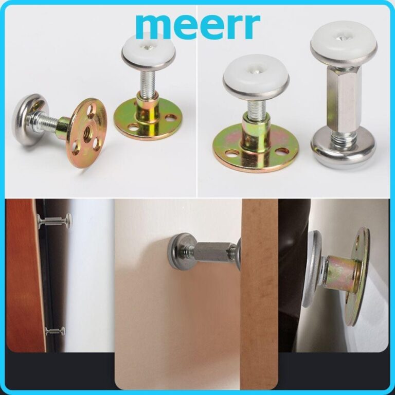 มีร์ รองรับข้างเตียงกันกระแทกปรับเครื่องมือบ้านเกลียวผนังป้องกัน