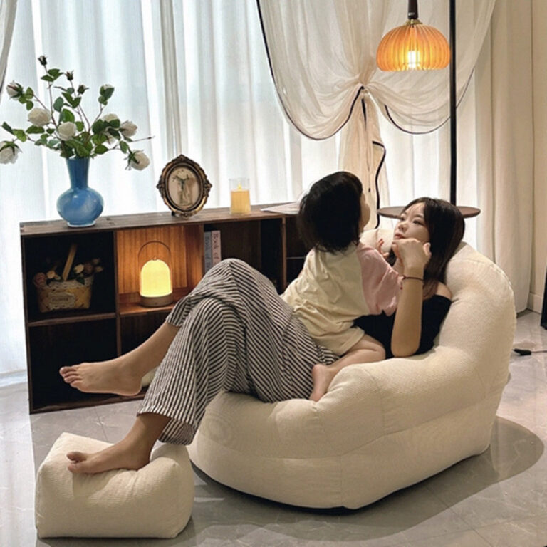 ขี้เกียจโซฟาเก้าอี้ห้องนอนระเบียงห้องนั่งเล่นโซฟาขนาดเล็กเดี่ยว