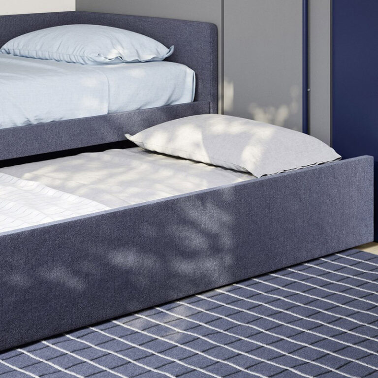 อิตาลีขนานนาเข้า Nidi Nordic Light หรูหราเรียบง่ายทันสมัย TRUNDLE ประเภทลิ้นชักหลายคนเตียงเด็ก