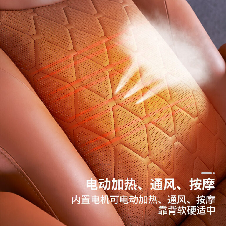 มัลติฟังก์ชั่นไฟฟ้า Boss เก้าอี้ Reclining HighEnd สบายเก้าอี้สานักงานธุรกิจนวดในครัวเรือนของแท้หนังขนาดใหญ่ทางาน Sea