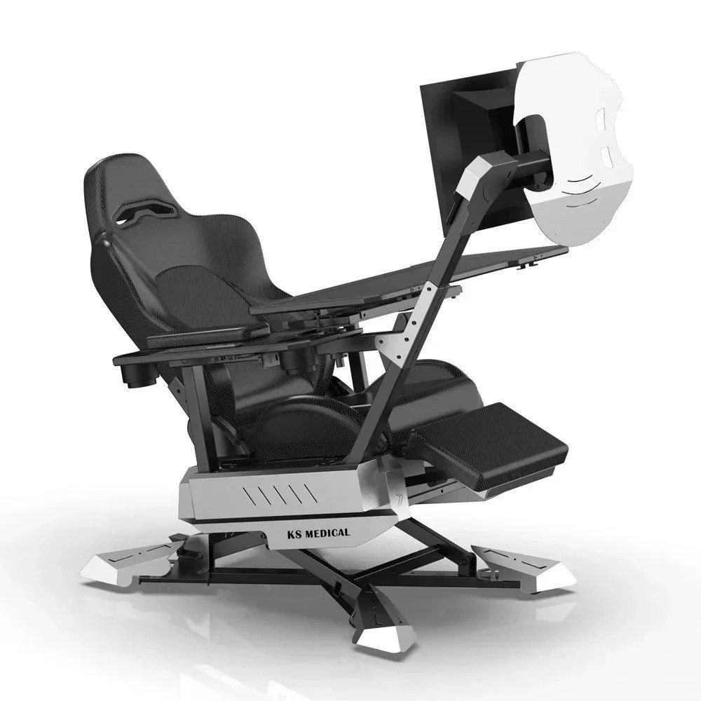 เก้าอี้สาหรับเล่นเกม Gamer Workstation Recliner Cockpitzero Gravity Gaming เก้าอี้คอมพิวเตอร์ห้องนักบินและเล่นในสไตล์