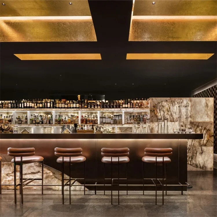 โรงแรม 5 ดาวเลือกร้านอาหารบาร์เฟอร์นิเจอร์โมเดิร์นสแตนเลสโต๊ะร้านอาหารเฟอร์นิเจอร์สาหรับขายวันนี้s Pick