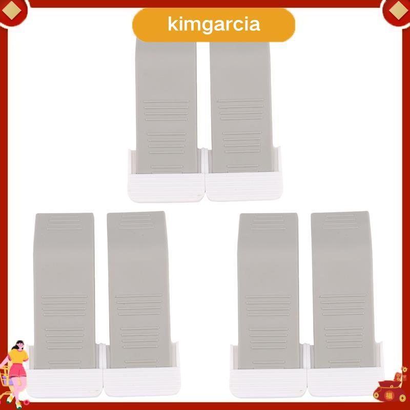 kimgarcia Door Stopper 6 Pack Set Premium Heavy Duty Door Stop Rubber Wedge with Decorative Storage HolderPerfect Doorstop