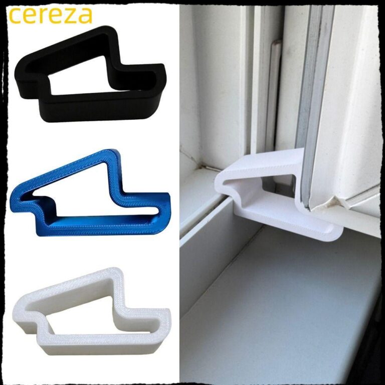 ตัวกั้นประตูและหน้าต่าง เซเรซ่า ลิ่มประตูพลาสติกกาจัดง่าย ระเบียงลิ่มประตูหน้าต่างอเนกประสงค์ที่ทนทาน