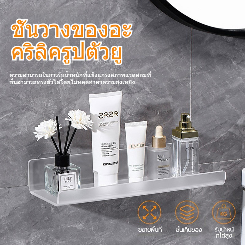 HOTชั้นวางของติดผนัง ชั้นวางของ ขาตั้งกล้องวงจรปิด ที่วางกล้องวงจรปิด แท่นโชว์สินค้า ชั้นวางลำโพง อะคริลิคใส ชั้นวาง