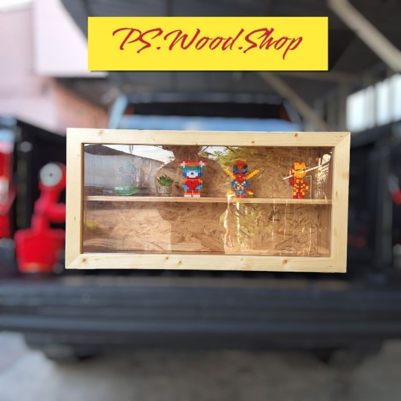 ชั้นโชว์สินค้า ชั้นไม้วางของ กว้าง 80 ลึก 30 สูง 40 ซม สินค้าราคาพิเศษสุดพรีเมียม