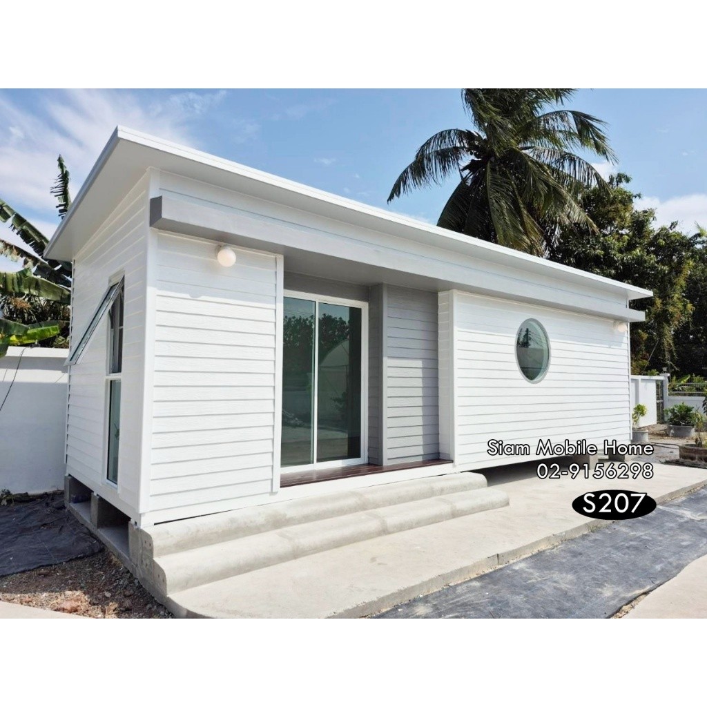 บ้านสำเร็จรูป Muji Minimal 3X9 m มีห้องน้ำ S207