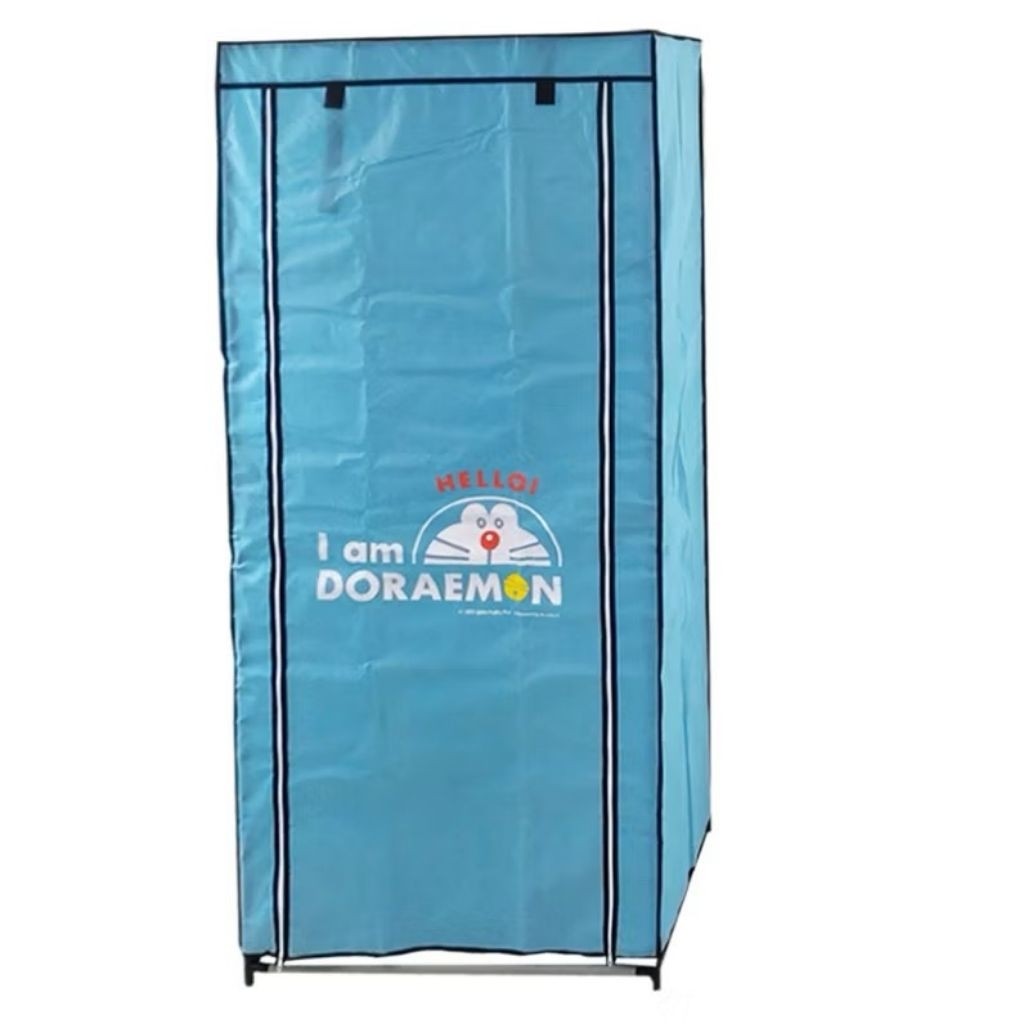 ตู้เสื้อผ้า ตู้ใส่เสื้อผ้า มีซิป ลายโดเรม่อน