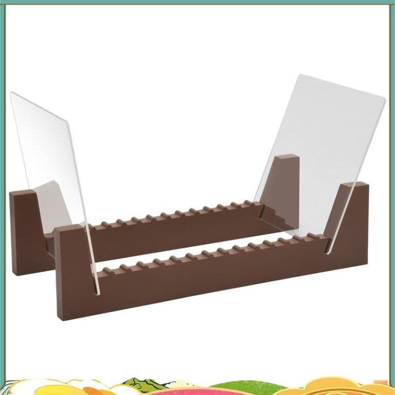 ที่วางบันทึกไวนิลความจุขนาดใหญ่ปลายอะคริลิยืนแสดงไม้ ห้างหุ้นส่วนจากัด อัลบั้มไวนิลสก์ท็อปแร็ค ใช่