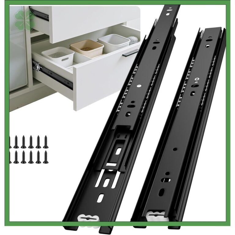 เต็มขยายลูกปืนลิ้นชักสไลด์12นิ้วด้านข้างเมารางตู้1คู่กล่องเครื่องมือถังขยะร่อนหนักครัวลิ้นชักนักวิ่ง100ปอนด์ความจุ