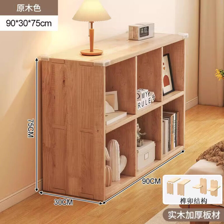 ป้องกันฝุ่นตู้หนังสือไม้เนื้อแข็งชั้นวางหนังสือชั้นวางที่มีประตูชั้นครัวเรือนเด็กห้องนั่งเล่นที่ทันสมัยที่เรียบง่ายตาข่าย แท็กซี่