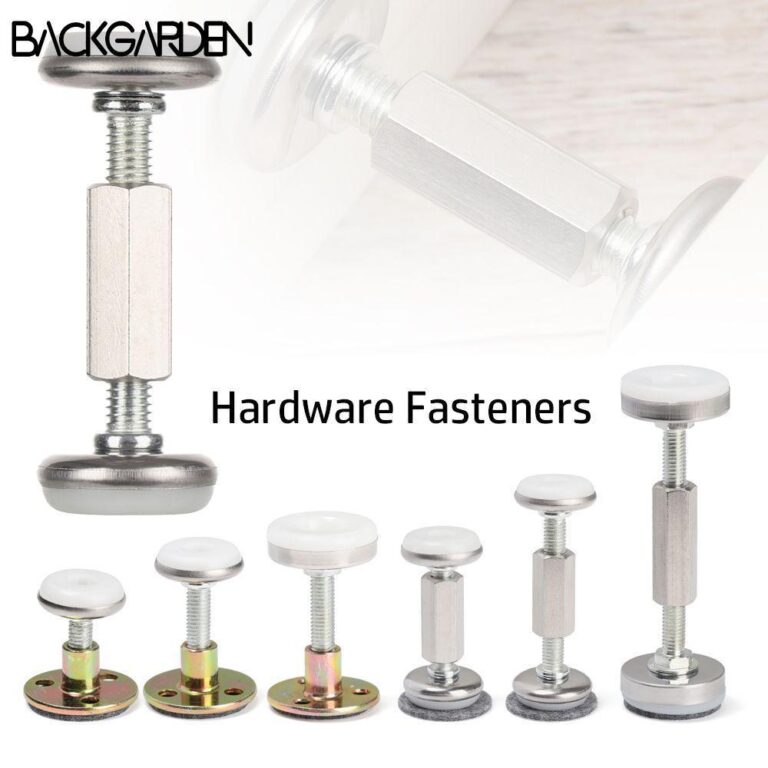 แบ็คการ์เดน โครงเตียงคงที่ห้องนอนกล้องส่องทางไกลเกลียวกันกระแทกผนังป้องกัน