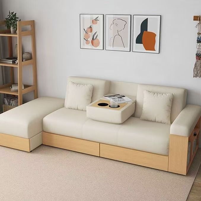ขายล่วงหน้า 25 วันเตียงโซฟานั่งและนอน คู่วัตถุประสงค์ พับห้องนั่งเล่นมัลติฟังก์ชั่คู่สามพาร์ทเมนท์ขนาดเล็กแมวเกาหนังผ้าฝ้ายผ้าลินินวัสดุAYA
