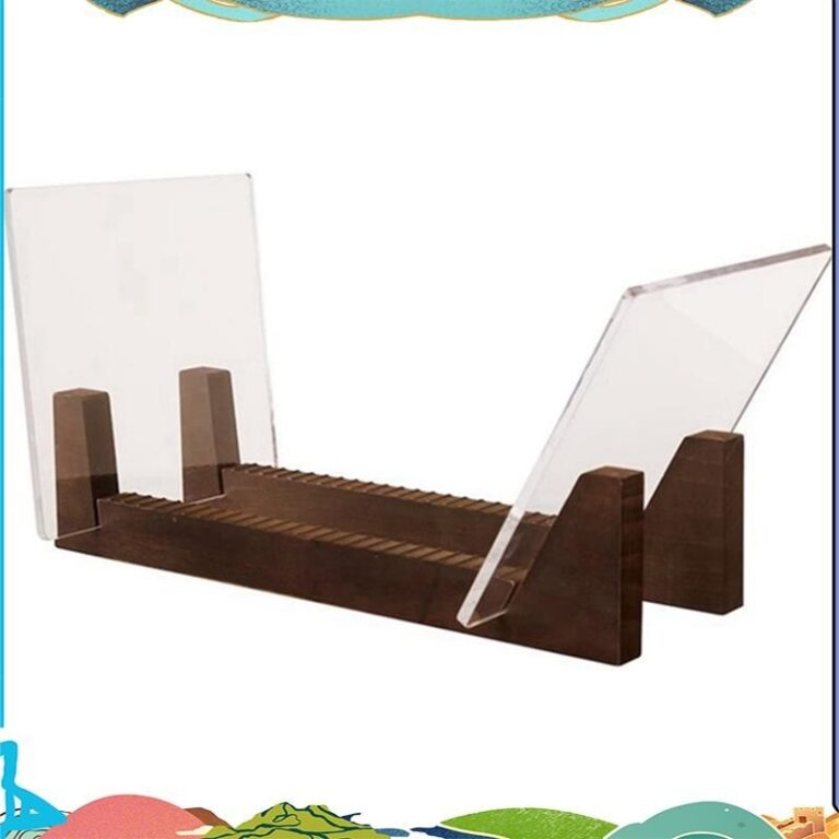 ไวนิลบันทึกการจัดเก็บข้อมูลผู้ถือความจุขนาดใหญ่อะคริลิสิ้นสุดยืนแสดงไม้ ห้างหุ้นส่วนจากัด อัลบั้มไวนิลสก์ท็อปแร็ค