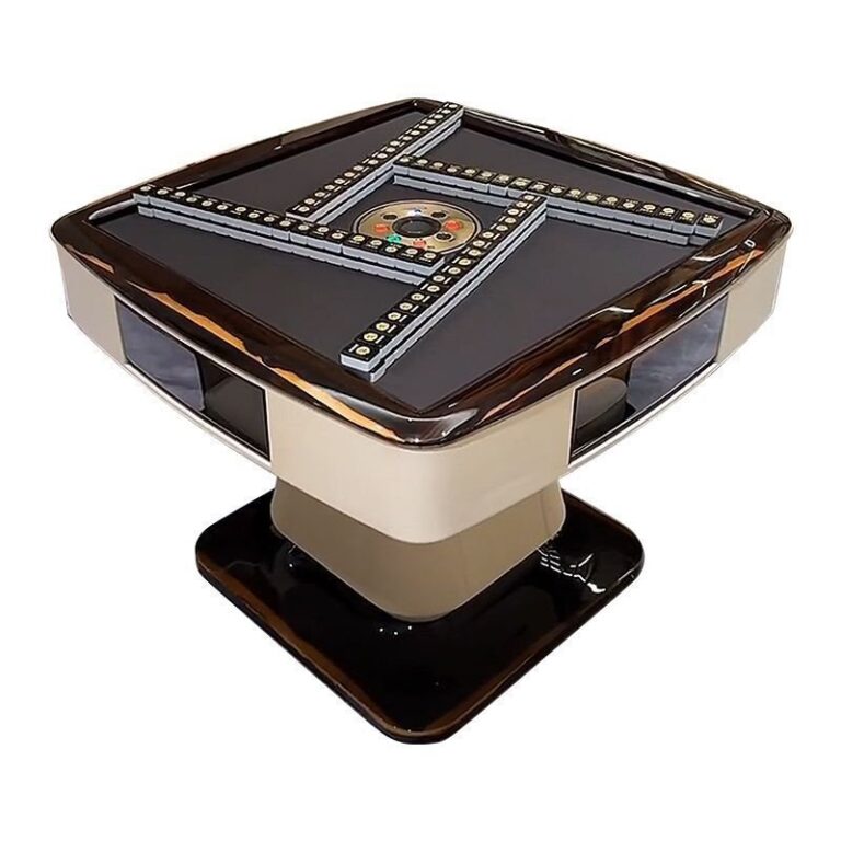 หรูหรา Bentley วอลนัทไพ่นกกระจอกตารางไพ่นกกระจอกเครื่อง ravi สี Sparrow ตารางไม้ Foshan ในครัวเรือน sma RTHL