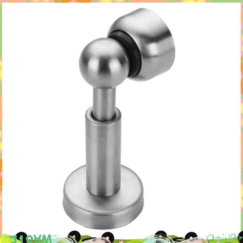 แม่เหล็กประตูกันชนไฮดรอลิกช็อกดูดซับประตูหยุดผนังพื้นติดตั้งประตูจับประตูผู้ถือสแตนเลส