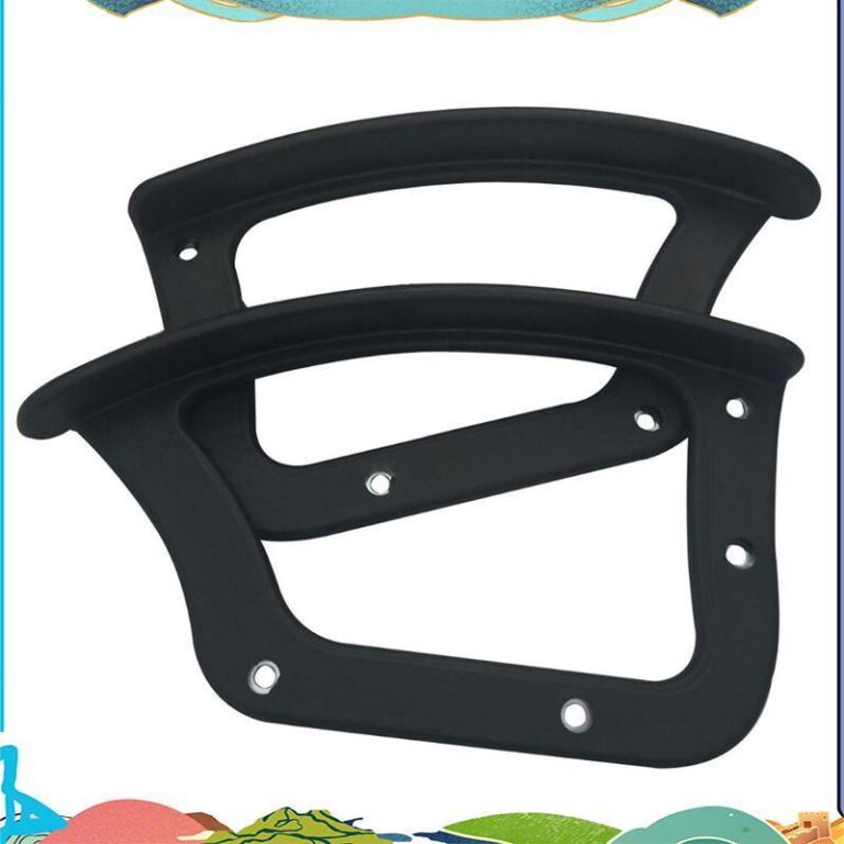 เก้าอี้สานักงานที่เท้าแขนเก้าอี้เล่นเกมที่เท้าแขนพลาสติกคงที่อุปกรณ์เก้าอี้