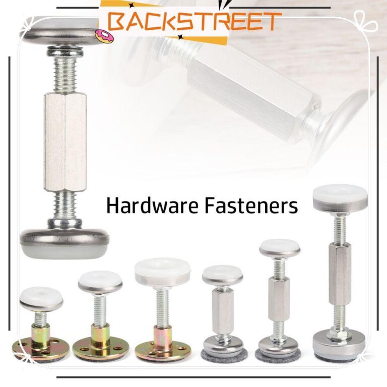 BACKSTAGEREAT Bed Frame Fixed ห้องนอน Telescopic กันกระแทก AntiShake Wall Protective