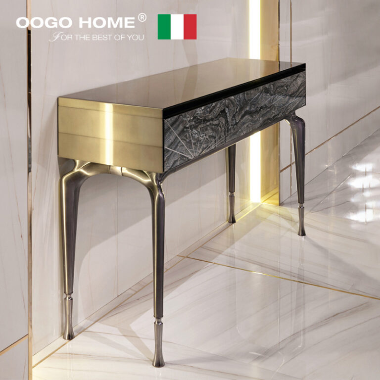 โอโก บ้าน แสงอิตาลีหรูหราตู้ข้างรับประทานอาหารตู้ทางเข้าหลังสมัยใหม่ตู้เก็บของตู้ตกแต่งทางเข้า