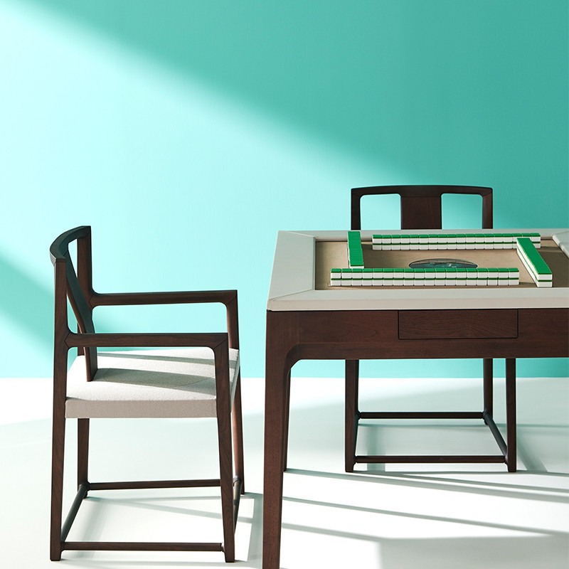 SHANG XIA Up and Down Datiandi Walnut Matte เก้าอี้เดี่ยวของขวัญพิธีขึ้นบ้านใหม่ให้