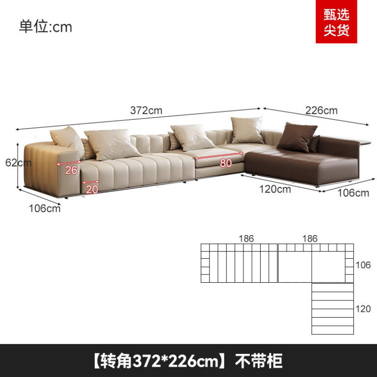 บ้านwrp หนัง Preorder โซฟาขนาดใหญ่ Minimalist ของแท้ห้องนั่งเล่นเปียโน Modern Room ขนาดใหญ่หรือ 2024 ใหม่แนวนอน Lounge โซฟา