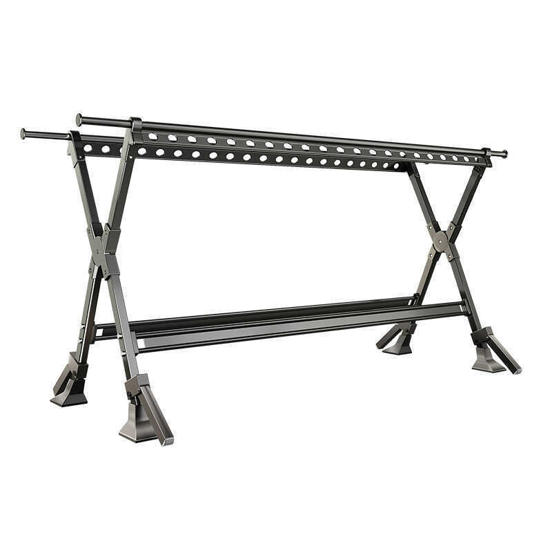 คุณฉิน ราวตากผ้ากลางแจ้งในร่มพับได้ยืดได้