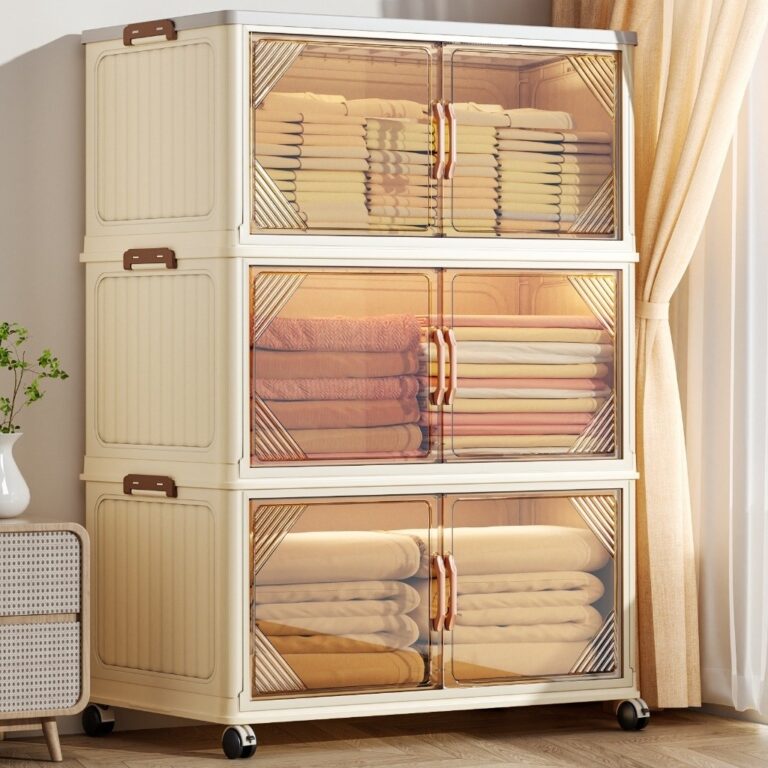 MYHOT ตู้เสื้อผ้าเด็ก ตู้เสื้อผ้า ตู้เก็บของ กันฝุ่นและกันน้ำ ความจุสูง พื้นที่จัดเก็บ 16 แขวน