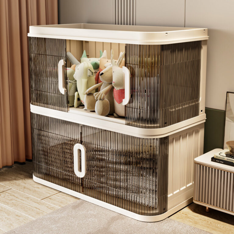 Living ตู้เก็บของ ล็อคเกอร์พับได้ 12345 ชั้น ล็อคเกอร์เอนกประสงค์ แบริ่งน้ำหนัก 200 KG ล็อคเกอร์มีล้อ