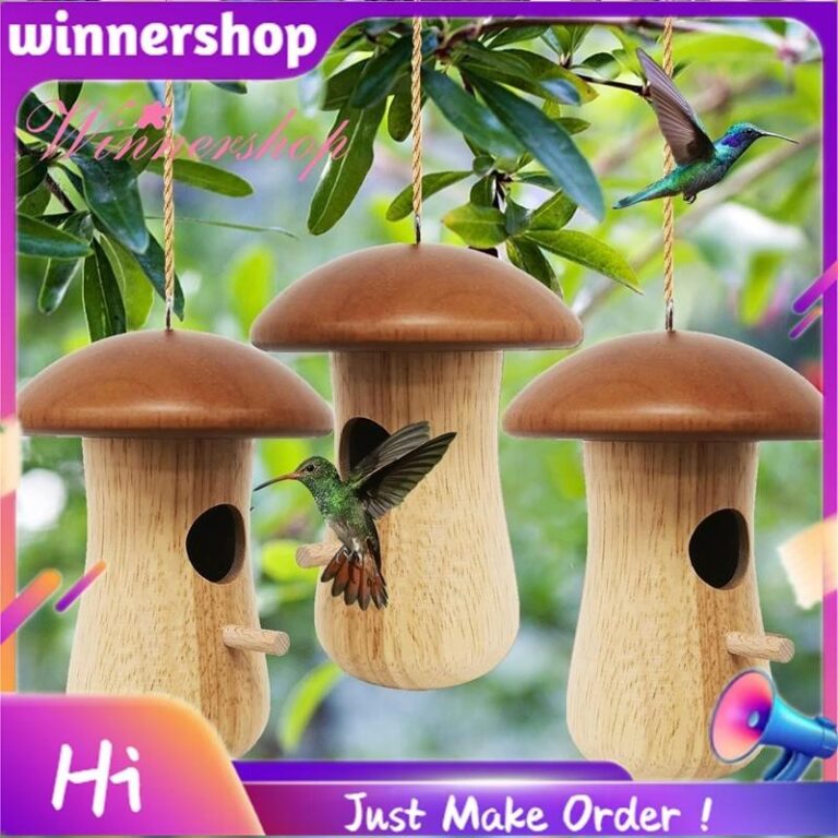 บ้านนกบ้านนกเห็ดสาหรับภายนอกสาหรับรังรังนกบ้านนกสาหรับภายนอกใช้งานง่าย