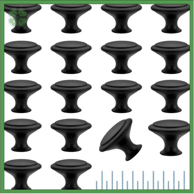 51020แพ็คเคลือบสีดาตู้ลิ้นชักฮาร์ดแวร์30มิลลิเมตรตู้ครัวลูกบิดลิ้นชักดึงด้วยสกรูติดตั้งสาหรับ โต๊ะเครื่องแป้ง ห้องครัวตู้ถ้วย