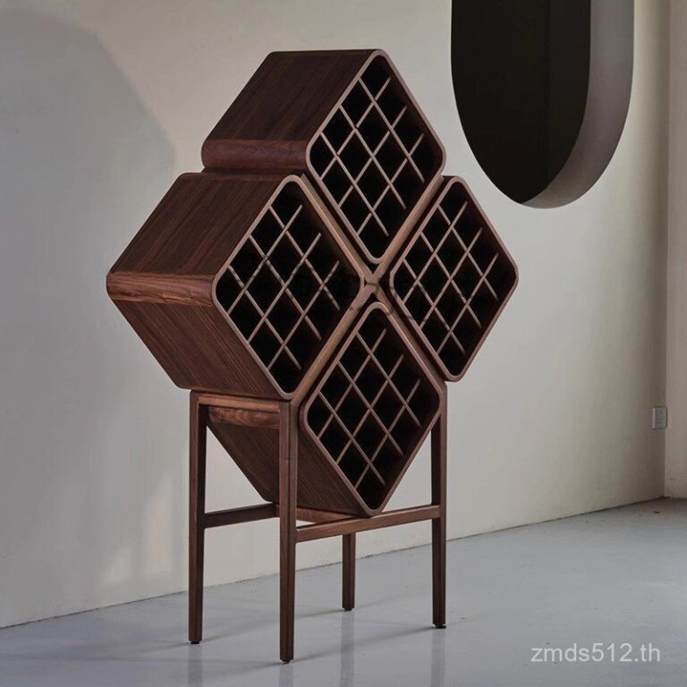 ตู้ไวน์ระดับไฮเอนด์วอลนัทสีดาเพชรชั้นวางไวน์ครัวเรือน2025ชั้นวางห้องนั่งเล่นสไตล์ใหม่ชั้นวางจอแสดงผลไม้เนื้อแข็งใหม่สไตล์จีน ชม9หน้า