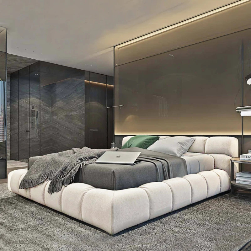 Cosy King 180x200 ซมเดี่ยวกรอบเตียงฐานหัวเตียงสองคนเตียง Queen โมเดิร์น Camas De Dormitorio เฟอร์นิเจอร์สาหรับ Home